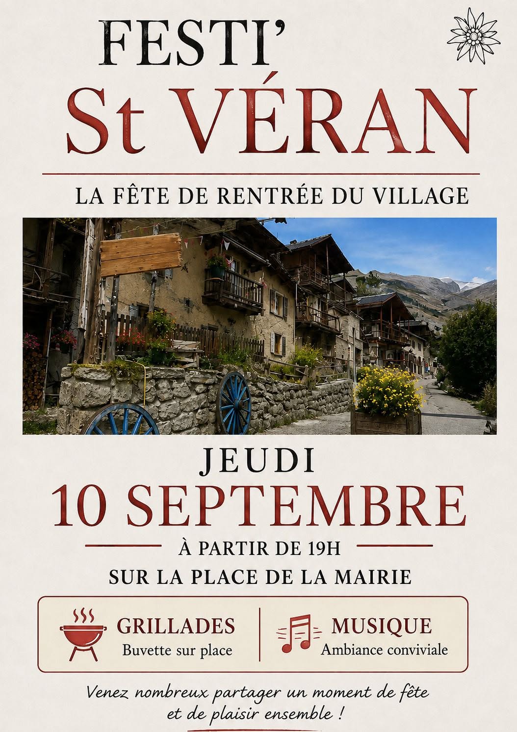 affiche fete de rentree